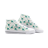 Petit pied High Top Canvas Shoes