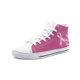 Breast Cancer High Top Shoes regular