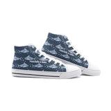 POSEIDON & BABU High Top Canvas Shoes