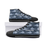 POSEIDON & BABU High Top Canvas Shoes