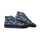 POSEIDON & BABU High Top Canvas Shoes