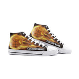 Basketball High Top Canvas Shoes