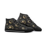 Sun Moon Bohemian high Top Shoes Regular