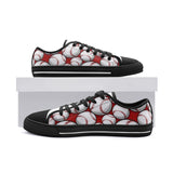 Baseball Low Top Canvas Shoes regular