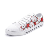 Baseball Low Top Canvas Shoes regular