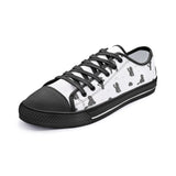 Labradoodle Low Top Canvas Shoes