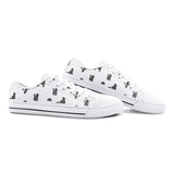 Labradoodle Low Top Canvas Shoes