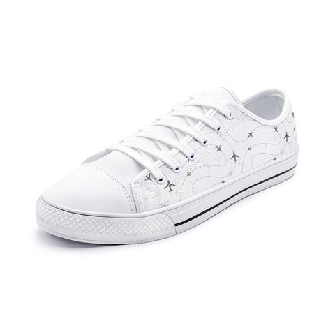 Airplane Low Top Shoes Regular