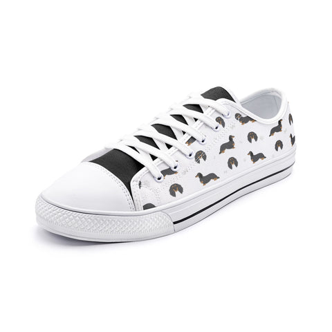 Dachshund Long-Haired  Low Top Shoes regular