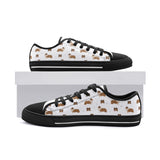 Shetland Sheepdog Low Top Canvas Shoes