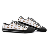 Shetland Sheepdog Low Top Canvas Shoes