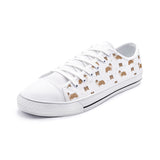 Shetland Sheepdog Low Top Canvas Shoes