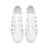 Shetland Sheepdog Low Top Canvas Shoes