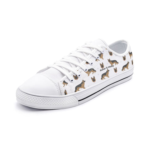Asher & Maisy Low Top Canvas Shoes