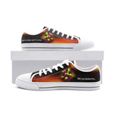 99 problems Low Top Canvas Shoes