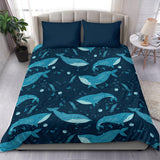 Whales bedding set regular