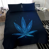 Marijuana bedding set regular