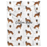 Belgian tervuren blanket