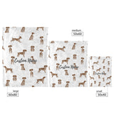 Brittany spaneil blanket