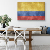 Colombian canvas wall art