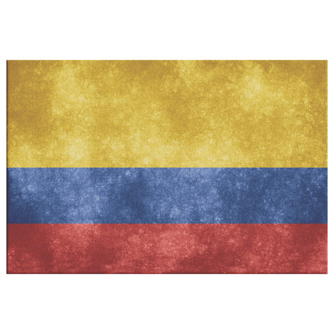Colombian canvas wall art