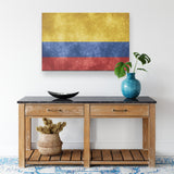 Colombian canvas wall art