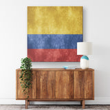 Colombian canvas wall art