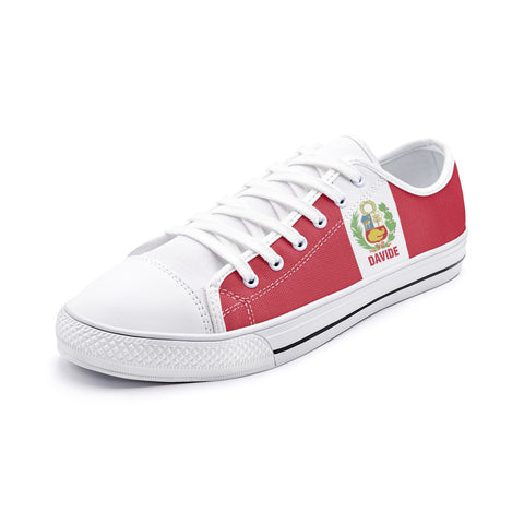 DAVIDE Low Top Canvas Shoes