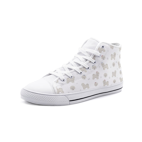 Bichon Frisé High Top Shoes regular