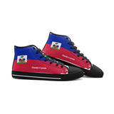 Claudy's Larose High Top Canvas Shoes