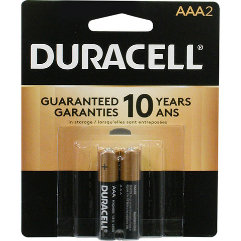 Battery Duracell Coppertop AAA 2Pk