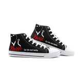 La vie est belle High Top Canvas Shoes