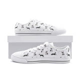 Boston Terrier Low Top Shoes Regular