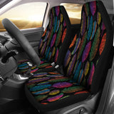 Boho Feathers car seats regular