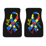 Autism car mats regular