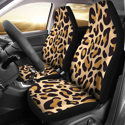 Leopard car Seats regular