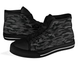 Black Camouflage high tops regular