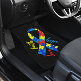 Autism car mats regular