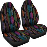 Boho Feathers car seats regular