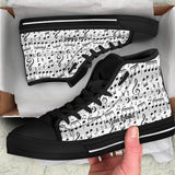 I LOVE STRINGS high tops