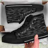 Black Camouflage high tops regular