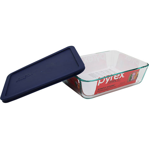 Pyrex Rectangular Dish with Plastic Cover