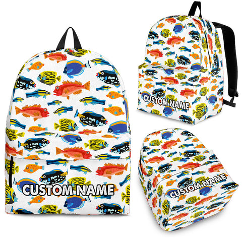 Tropical fish backpack