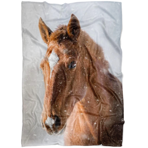 Horse Blanket / Horse Throw Blanket / Horse Fleece Blanket / Horse Adult Blanket / Horse Kid Blanket