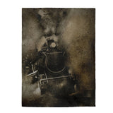 Locomotive Plush Blanket