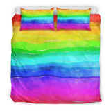 Rainbow bedding set regular