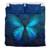 butterfly bedding set regular