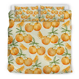 Orange bedding set regular new