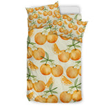 Orange bedding set regular new