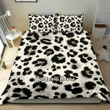 Leopard bedding set